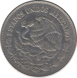 1984 50 PESOS MEXICO - SILVER WORLD COINS - Cambridgeshire Coins