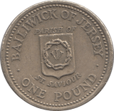 1984 BAILIWICK OF JERSEY ONE POUND - WORLD COINS - Cambridgeshire Coins