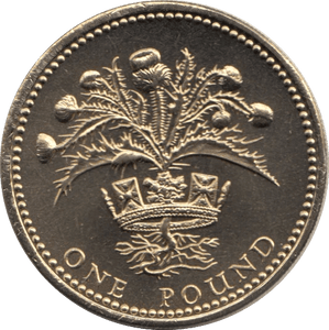 1984 BRILLIANT UNCIRCULATED £1 COIN PRESENTATION PACK SCOTLAND 1984 - £1 BU PACK - Cambridgeshire Coins