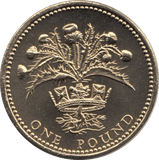 1984 BRILLIANT UNCIRCULATED £1 COIN PRESENTATION PACK SCOTLAND 1984 - £1 BU PACK - Cambridgeshire Coins