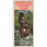 1984 BRILLIANT UNCIRCULATED £1 COIN PRESENTATION PACK SCOTLAND 1984 - £1 BU PACK - Cambridgeshire Coins