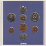 1984 BRILLIANT UNCIRCULATED COIN YEAR SET - Brilliant Uncirculated Year Sets - Cambridgeshire Coins