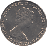 1984 FIFTY PENCE PRINCE ANDREW ROYAL VISIT - WORLD COINS - Cambridgeshire Coins