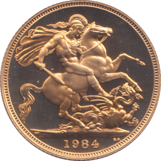 1984 GOLD SOVEREIGN ( PROOF ) - SOVEREIGN - Cambridgeshire Coins