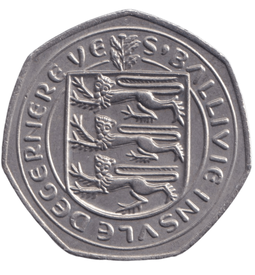 1984 LARGE 50P GUERNSEY ( UNC ) - WORLD COINS - Cambridgeshire Coins