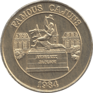 1984 NEW ORLEANS MARDI GRAS TOKEN - OTHER TOKENS - Cambridgeshire Coins