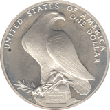 1984 ONE DOLLAR SILVER PROOF USA - SILVER WORLD COINS - Cambridgeshire Coins