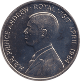 1984 PRINCE ANDREW VISIT 50P ST HELENA - WORLD COINS - Cambridgeshire Coins