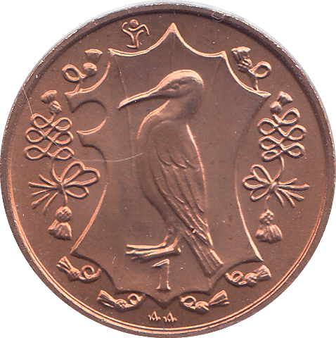 1985 1 PENNY ISLE OF MAN ( BU ) - WORLD COINS - Cambridgeshire Coins