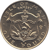 1985 1 POUND ISLE OF MAN ( BU ) - WORLD COINS - Cambridgeshire Coins