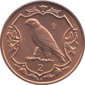 1985 2 PENNY ISLE OF MAN ( BU ) - WORLD COINS - Cambridgeshire Coins