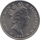 1985 5 PENCE ISLE OF MAN ( BU ) - WORLD COINS - Cambridgeshire Coins