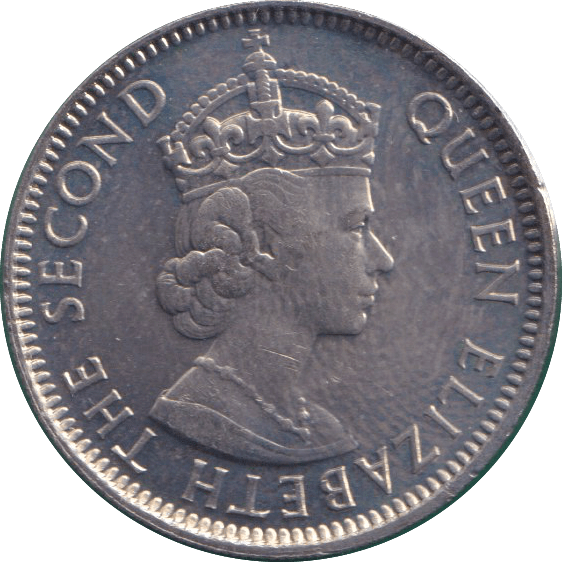 1985 BELIZE 25 CENTS - WORLD COINS - Cambridgeshire Coins