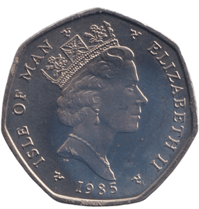 1985 FIFTY PENCE ( BU ) - 50P REGIONAL ISSUES - Cambridgeshire Coins
