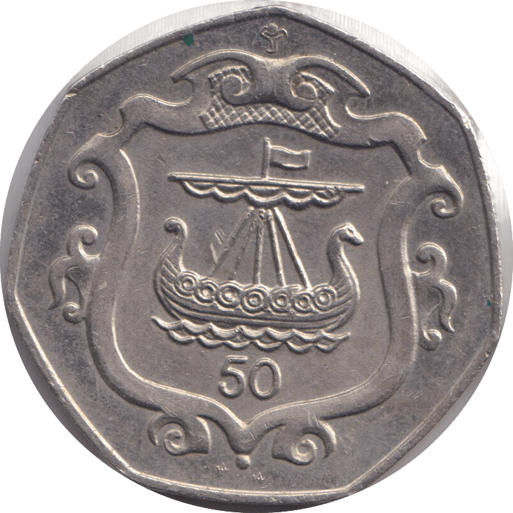 1985 FIFTY PENCE - IOM - WORLD COINS - Cambridgeshire Coins