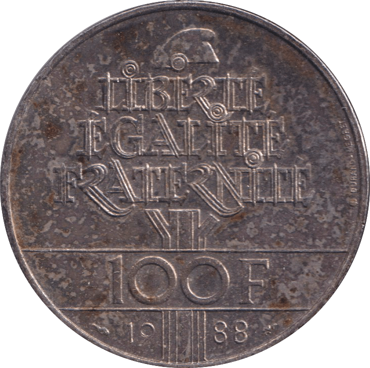1985 FRANCE 100 FRANC - WORLD COINS - Cambridgeshire Coins