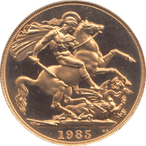 1985 GOLD DOUBLE SOVEREIGN ( PROOF ) - DOUBLE SOVEREIGN - Cambridgeshire Coins