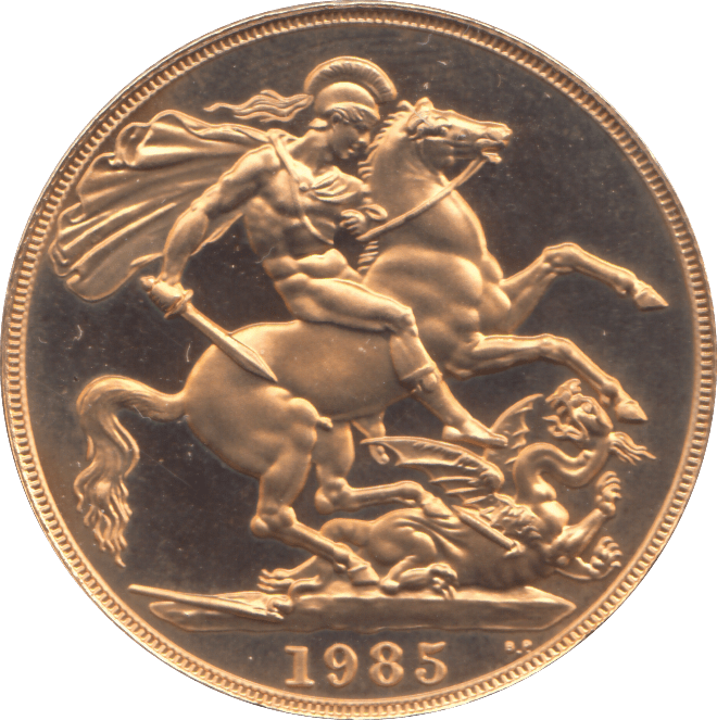 1985 GOLD DOUBLE SOVEREIGN ( PROOF ) - DOUBLE SOVEREIGN - Cambridgeshire Coins
