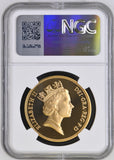 1985 GOLD FIVE POUND SOVEREIGN PF 69 ULTRA CAMEO - NGC GOLD COINS - Cambridgeshire Coins