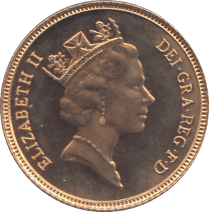 1985 GOLD HALF SOVEREIGN ( PROOF ) - HALF SOVEREIGN - Cambridgeshire Coins