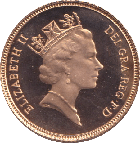 1985 GOLD HALF SOVEREIGN ( PROOF ) - HALF SOVEREIGN - Cambridgeshire Coins