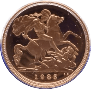 1985 GOLD PROOF HALF SOVEREIGN BOXED - GOLD PROOF HALF SOVEREIGNS - Cambridgeshire Coins