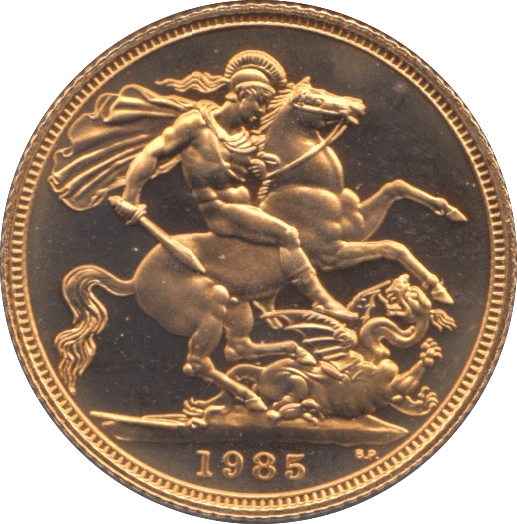 1985 GOLD SOVEREIGN ( PROOF ) - SOVEREIGN - Cambridgeshire Coins