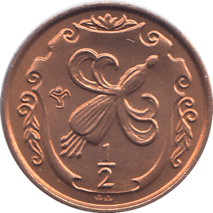 1985 HALF PENNY ISLE OF MAN ( BU ) - WORLD COINS - Cambridgeshire Coins