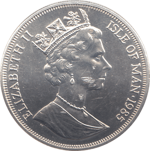 1985 ONE CROWN QUEEN ELIZABETH THE QUEEN MOTHER - WORLD COINS - Cambridgeshire Coins