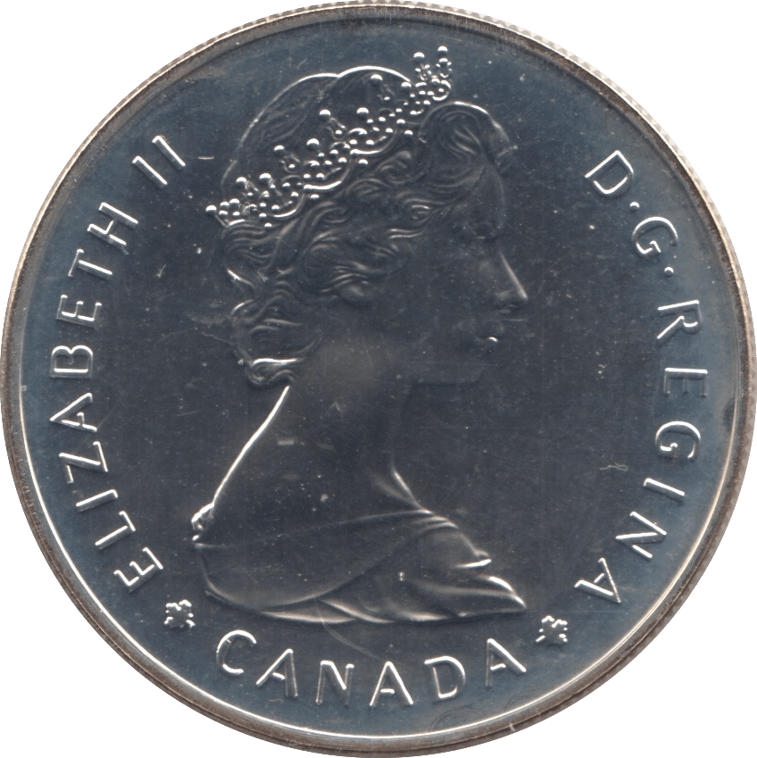 1985 SILVER ONE DOLLAR CANADA - SILVER WORLD COINS - Cambridgeshire Coins