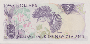 1985 TWO DOLLARS NEW ZEALAND BANKNOTE REF-1842 - WORLD BANKNOTES - Cambridgeshire Coins