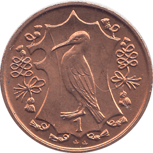 1986 1 PENCE ISLE OF MAN ( BU ) - WORLD COINS - Cambridgeshire Coins