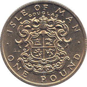 1986 1 POUND ISLE OF MAN ( BU ) - WORLD COINS - Cambridgeshire Coins