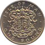 1986 1 POUND ISLE OF MAN ( BU ) - WORLD COINS - Cambridgeshire Coins