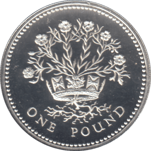 1986 £1 SILVER PROOF - £1 Silver Proof - Cambridgeshire Coins