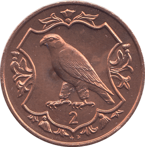 1986 2 PENCE ISLE OF MAN ( BU ) - WORLD COINS - Cambridgeshire Coins