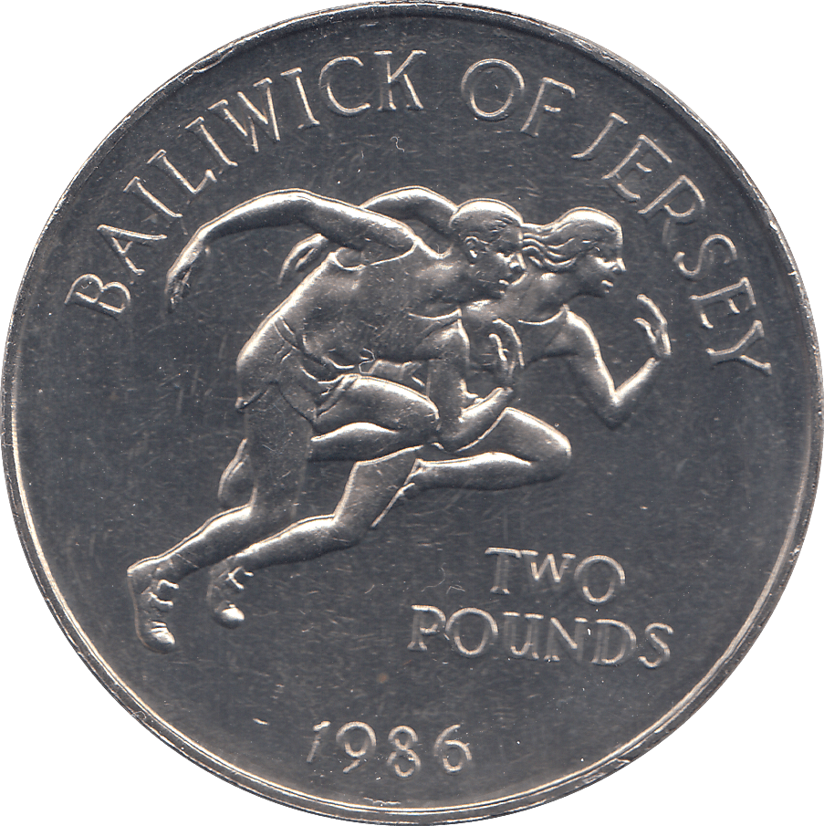 1986 2 POUNDS COMMONWEALTH GAMES - WORLD COINS - Cambridgeshire Coins