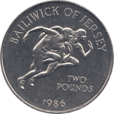 1986 2 POUNDS COMMONWEALTH GAMES - WORLD COINS - Cambridgeshire Coins