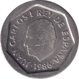 1986 200 PESETAS SPAIN - WORLD COINS - Cambridgeshire Coins