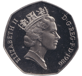 1986 50 PENCE BRITANNIA ( BU ) - 50p BU - Cambridgeshire Coins