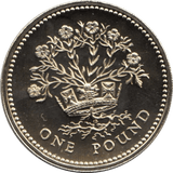 1986 BRILLIANT UNCIRCULATED £1 COIN PRESENTATION PACK NORTHERN IRELAND 1986 - £1 BU PACK - Cambridgeshire Coins