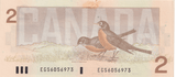 1986 CANADA 2 DOLLAR BANKNOTE REF-1742 - WORLD BANKNOTES - Cambridgeshire Coins