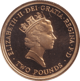 1986 GOLD DOUBLE SOVEREIGN TWO POUNDS ( PROOF ) - DOUBLE SOVEREIGN - Cambridgeshire Coins