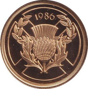 1986 GOLD DOUBLE SOVEREIGN TWO POUNDS ( PROOF ) - DOUBLE SOVEREIGN - Cambridgeshire Coins