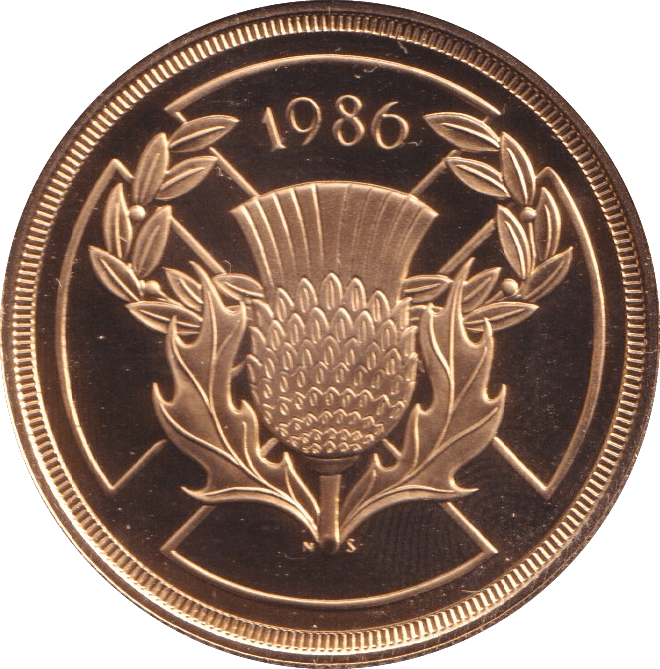 1986 GOLD DOUBLE SOVEREIGN TWO POUNDS ( PROOF ) - DOUBLE SOVEREIGN - Cambridgeshire Coins