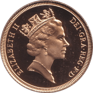 1986 GOLD SOVEREIGN ( PROOF ) - SOVEREIGN - Cambridgeshire Coins