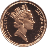 1986 GOLD SOVEREIGN ( PROOF ) - SOVEREIGN - Cambridgeshire Coins