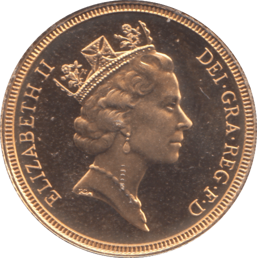 1986 GOLD SOVEREIGN ( PROOF ) - SOVEREIGN - Cambridgeshire Coins