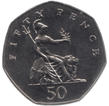 1986 LARGE 50P BRITANNIA ( BU ) - 50p BU - Cambridgeshire Coins