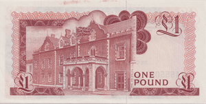 1986 ONE POUND GIBRALTAR BANKNOTE REF-1807 - WORLD BANKNOTES - Cambridgeshire Coins